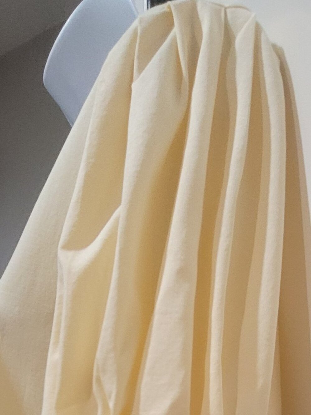 ANTONIO MELANI Light Yellow  Short-Sleeve Puff Shoulder Tee - Picture 3 of 3